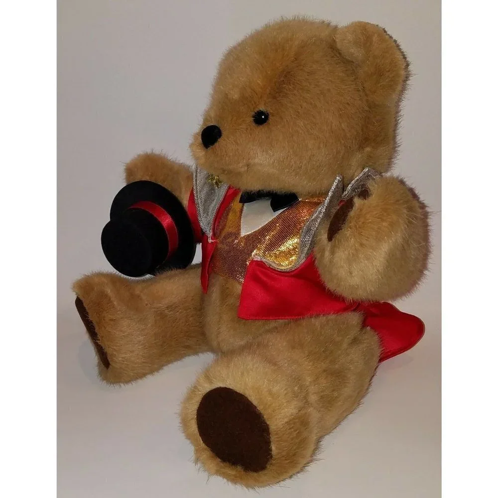 VTG Dakin Brown Teddy Bear Plush 15